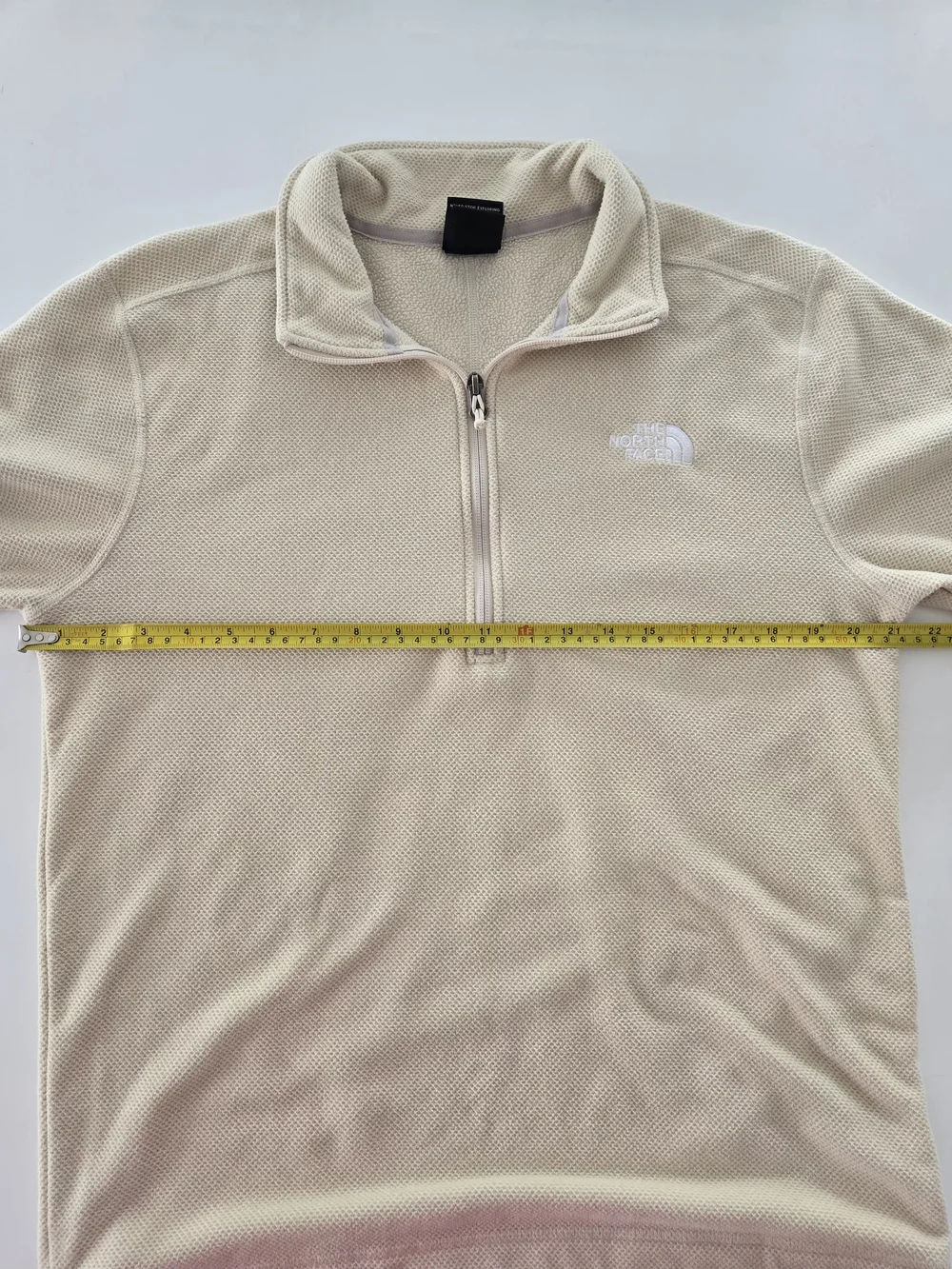 The North Face Men's Half-Zip Fleece Pullover - Light Beige